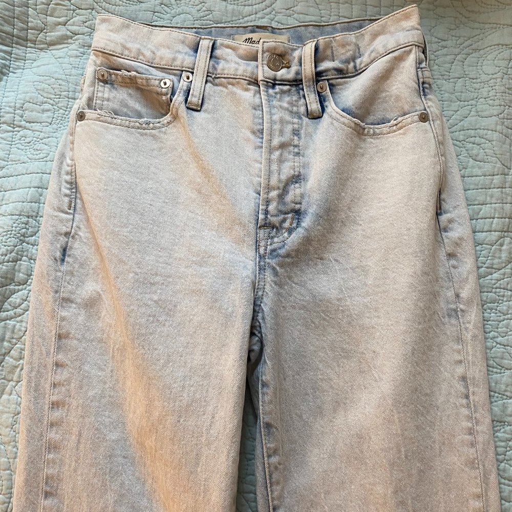 Madewell "The Perfect Vintage Jean" Size 25 Light Wash
